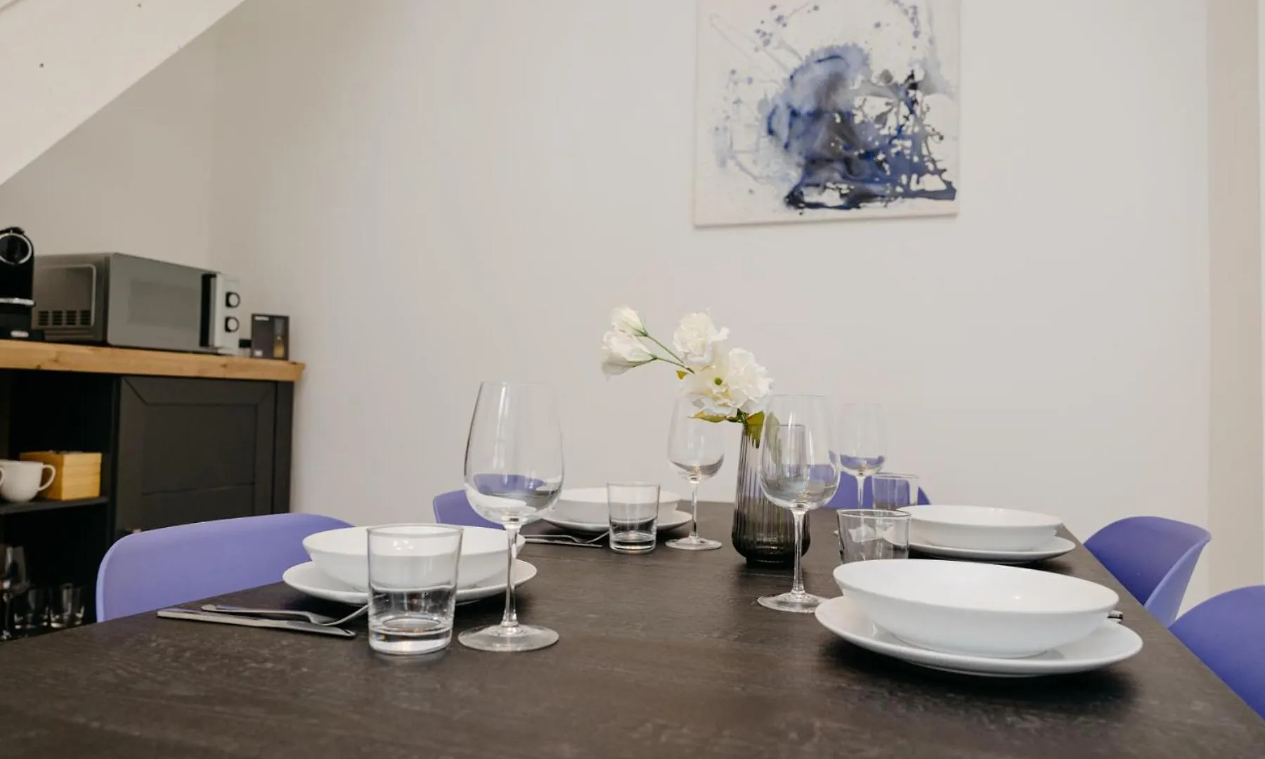 아파트 Nice2Be Violet - Augsburg Zentrum 독일